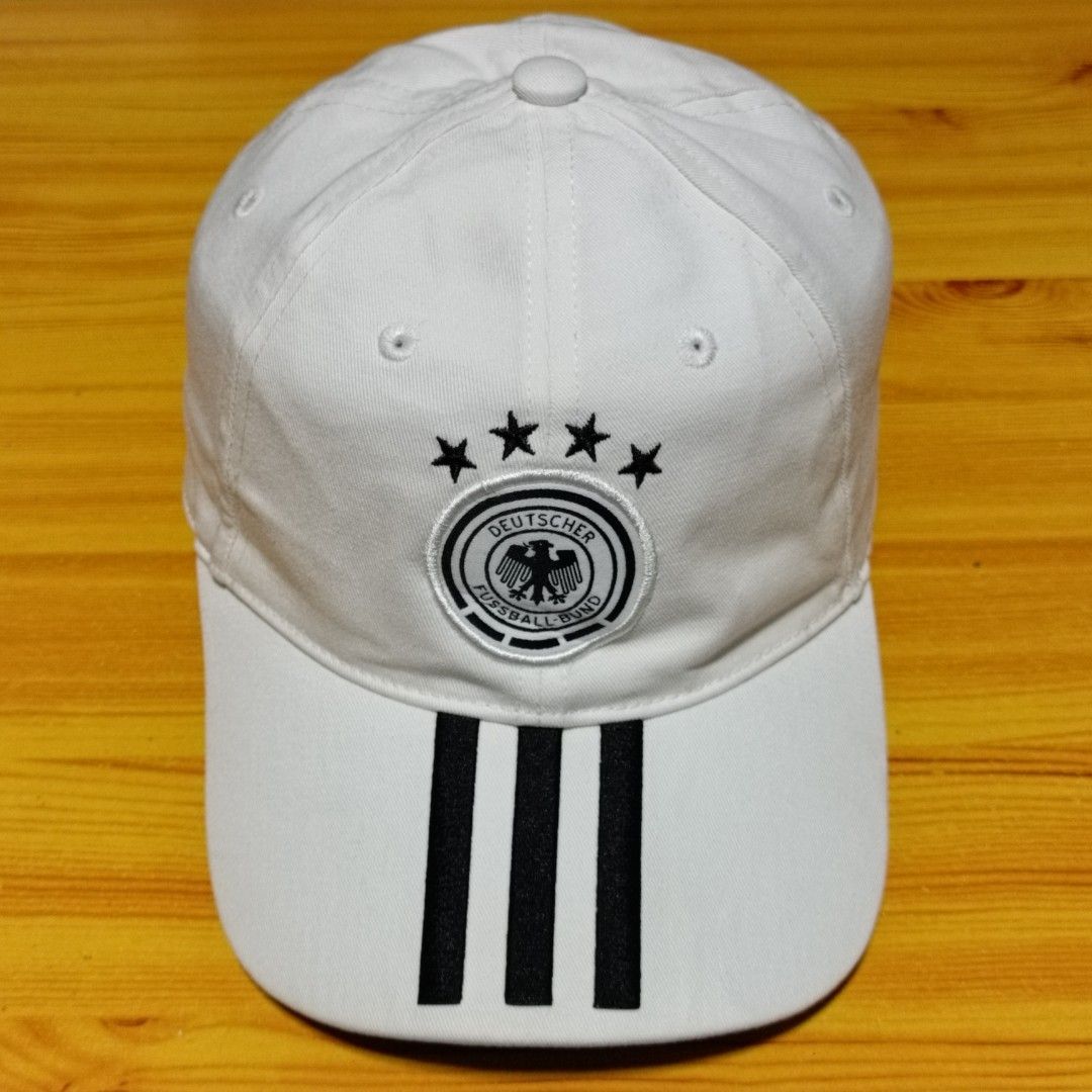 Adidas DFB 3 Stripes Cap (Category: Caps & Hats) located in Maramag. Submitted by thrifty777 (Listing ID 1464550471, Image 2). Description: Authentic Adidas Brand New Condition Location Maramag Bukidnon.