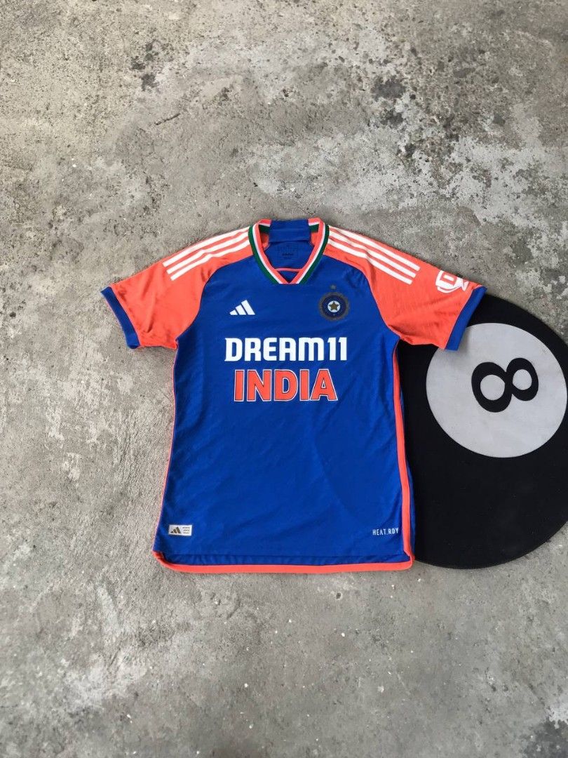 Adidas Jersey Dream11 India Cricket (Category: Activewear) located in Bayambang. Submitted by marvinarenasph (Listing ID 1464379839, Image 1). Description: Adidas Football Jersey India Dream11 Flat Dimes: 20.5x28 Large Very Good Condition 1x lang po nagamit PRICE: 500 📍Location Bautista Pangasinan.