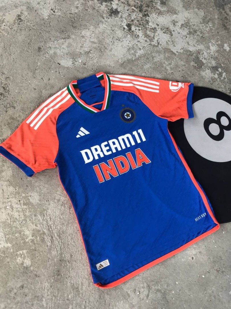 Adidas Jersey Dream11 India Cricket (Category: Activewear) located in Bayambang. Submitted by marvinarenasph (Listing ID 1464379839, Image 3). Description: Adidas Football Jersey India Dream11 Flat Dimes: 20.5x28 Large Very Good Condition 1x lang po nagamit PRICE: 500 📍Location Bautista Pangasinan.