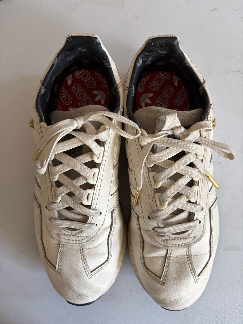 ADIDAS Retropy E5 (Category: Sneakers) located in Manila. Submitted by getemallout (Listing ID 1464412061, Image 1). Description: ❤️‍🔥 Pre-loved item ADIDAS Retropy E5 Cream (See last pic for size and QR code for verification) 🔍 condition: 8/10 ❗️only needs cleaning 🚚 shipping fee shouldered by buyer Free SF around Malolos, Bulacan ❗️.