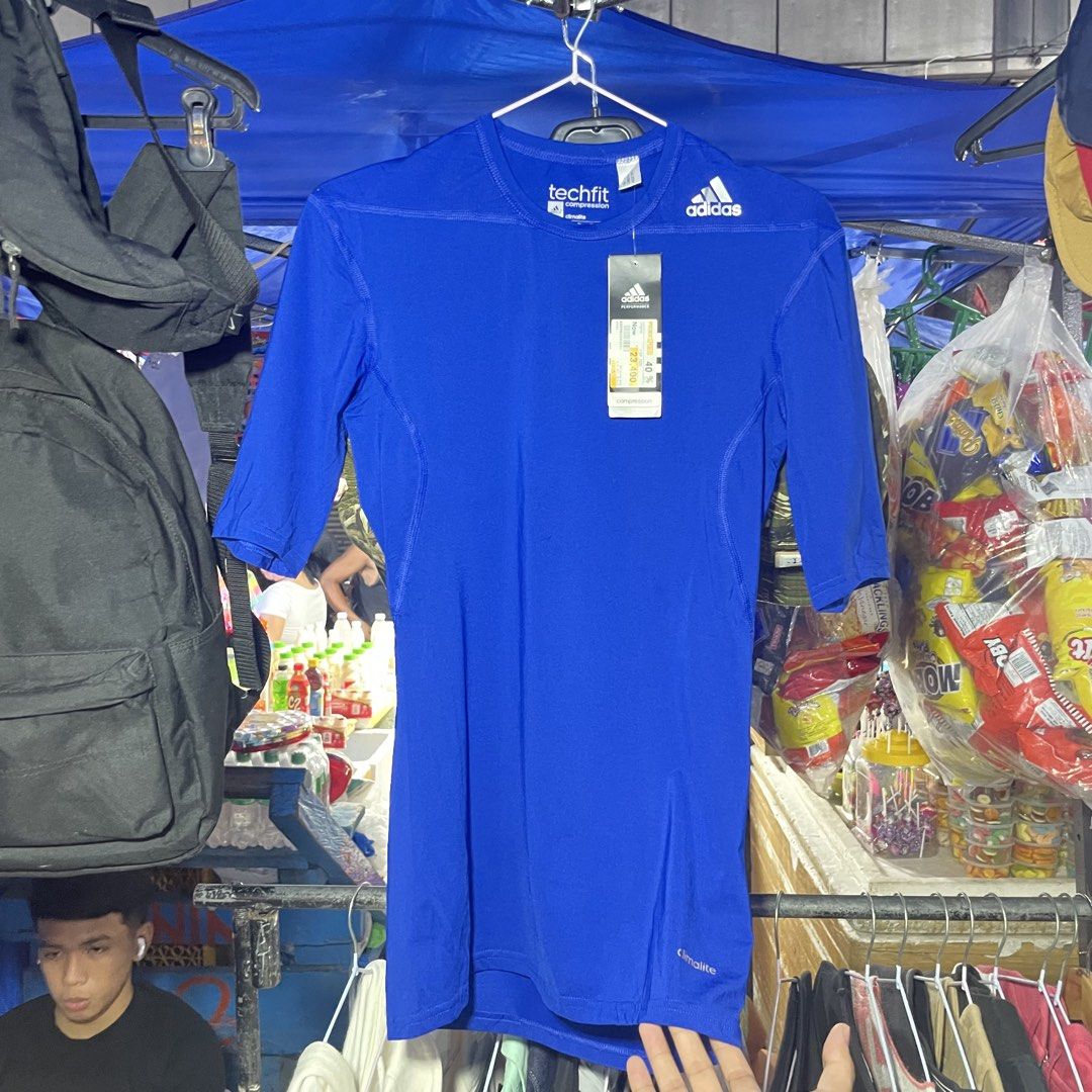 Adidas TechFit Compression Tee (Category: Activewear) located in Cebu City. Submitted by looted.goods (Listing ID 1464541632, Image 1). Description: 16x26.