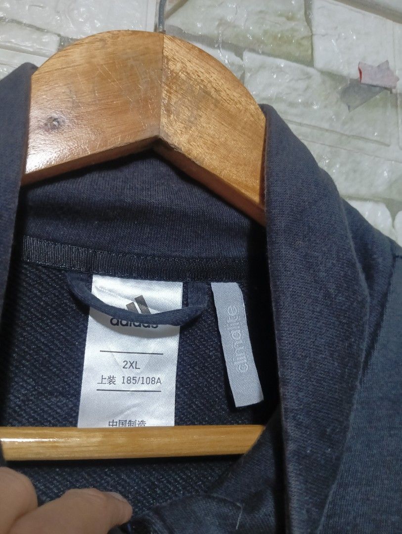 ADIDAS Track Jacket (Category: Coats, Jackets and Outerwear) located in Manila. Submitted by 322thriftshop (Listing ID 1464374981, Image 2). Description: ADIDAS • L'29 x W'23.5 • SIZE: XL •COLOR RATE: 9.5/10 •CONDITION: EXCELLENT •NO ISSUE!.