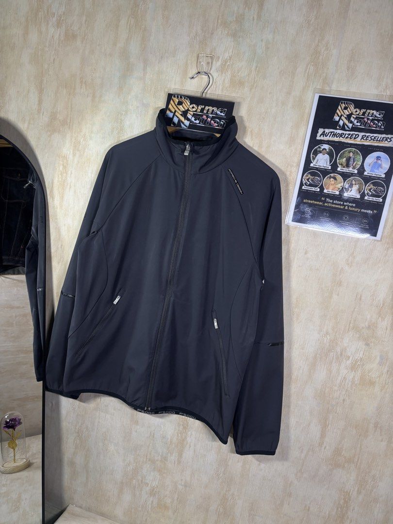 ADIDAS X PORSCHE JACKET (Category: Coats, Jackets and Outerwear) located in Cabuyao City. Submitted by pormanation-thrift-store (Listing ID 1464403015, Image 2). Description: ADIDAS X PORSCHE JACKET Condition: EXCELLENT Color rate: 9/10 Size: LARGE Dimes:22”Wx28”L Issue: NONE❌ Price: 1800.