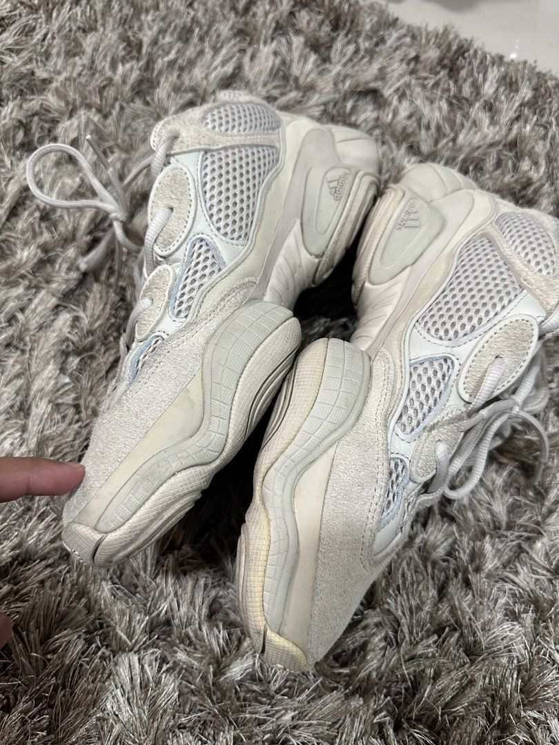 Adidas Yeezy 500 Bone White (Category: Sneakers) located in Manila. Submitted by andrew2920 (Listing ID 1464401588, Image 1). Description: Adidas yeezy 500 salt Us 9 2,300 Reason : Di na nagagamit.