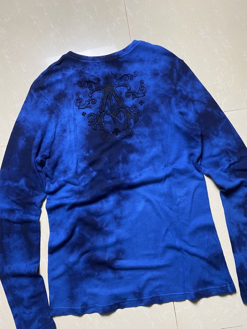 AFFLICTION Y2K DYED (Category: Tshirts & Polo Shirts ) located in Andop. Submitted by maikeygong (Listing ID 1464469381, Image 2). Description: SIZE MEDIUM FIT TO LARGE NO MAJOR ISSUE GOOD CONDITION DIMES 20-21 x 29.5 .