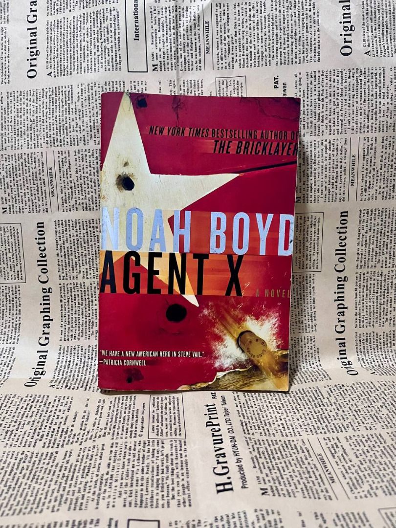Agent X by Noah Boyd (Category: Storybooks) located in Paranaque City. Submitted by littledairyqueen (Listing ID 1464523010, Image 1). Description: Agent X by Noah Boyd 📖🖤 A gripping thriller about an ex-CIA operative drawn into a dangerous conspiracy involving a mysterious assassin known as Agent X. A fast-paced read for fans of espionage, suspense, and action-packed thrillers. Details: Brand/Publisher: Please refer to photos Author: Noah Boyd