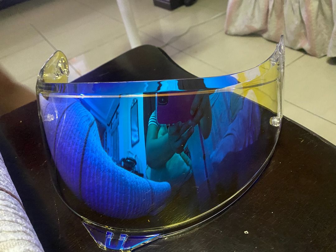 AGV-B Visor Helmet (Category: Caps & Hats) located in Taguig. Submitted by azil16 (Listing ID 1464517641, Image 2). Description: AGV-B-Clear Blue – 2 pcs , 250 pesos AGV-B- Golden – 1 pc , 250 pesos AGV-B-Ice Blue – 1 pc , 300 pesos.