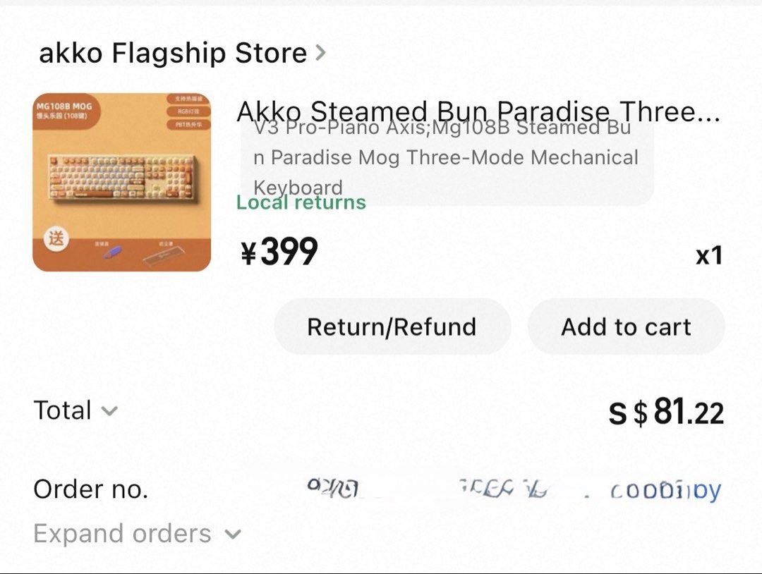 Keyboarding Tips Akko Steamed Bun Paradise Three-Mode Mechanical Keyboard, Computers ...