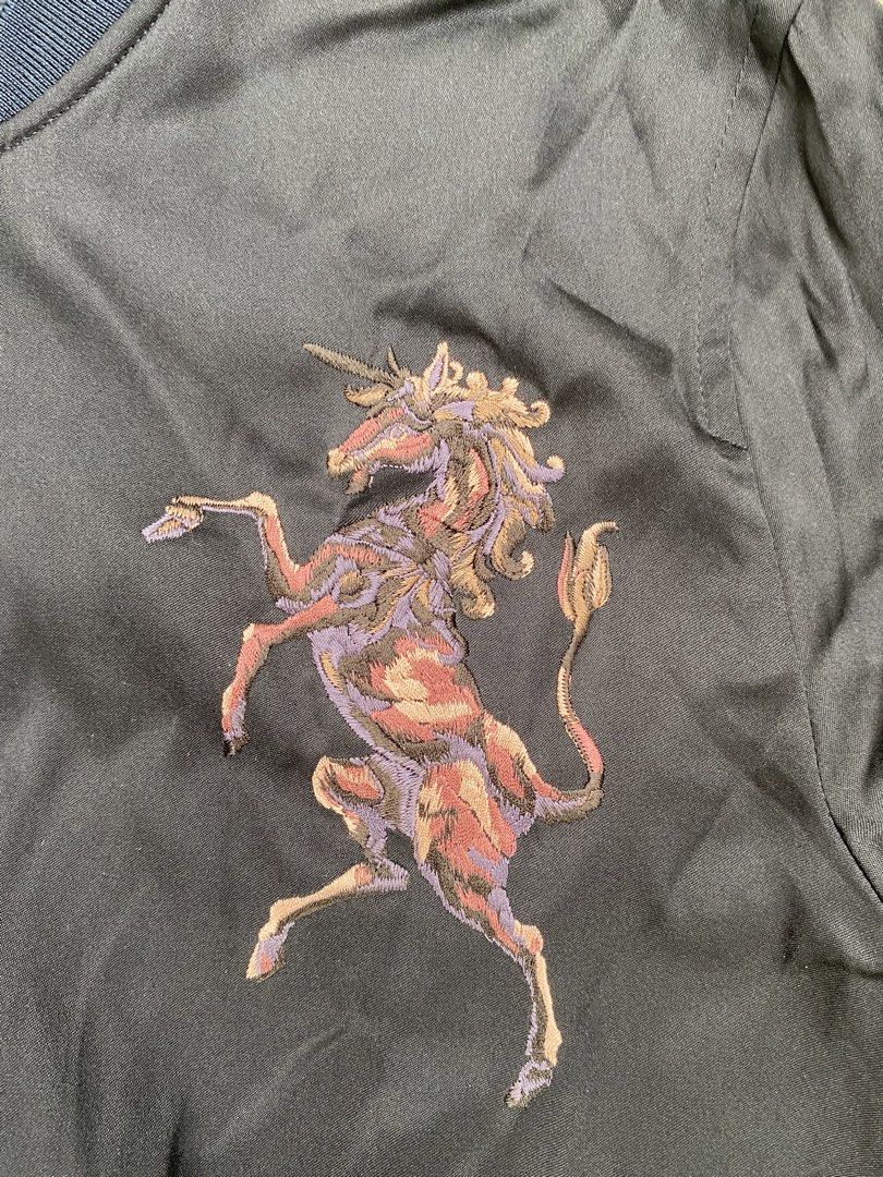 Alexander Mcqueen Print Silk Bomber Jacket (Category: Coats, Jackets and Outerwear) located in Subic. Submitted by curatedbyyourstruly (Listing ID 1464436451, Image 2). Description: Alexander Mcqueen Print Silk Bomber Jacket Size 50 on tag Excellent Condition DM me for more information.