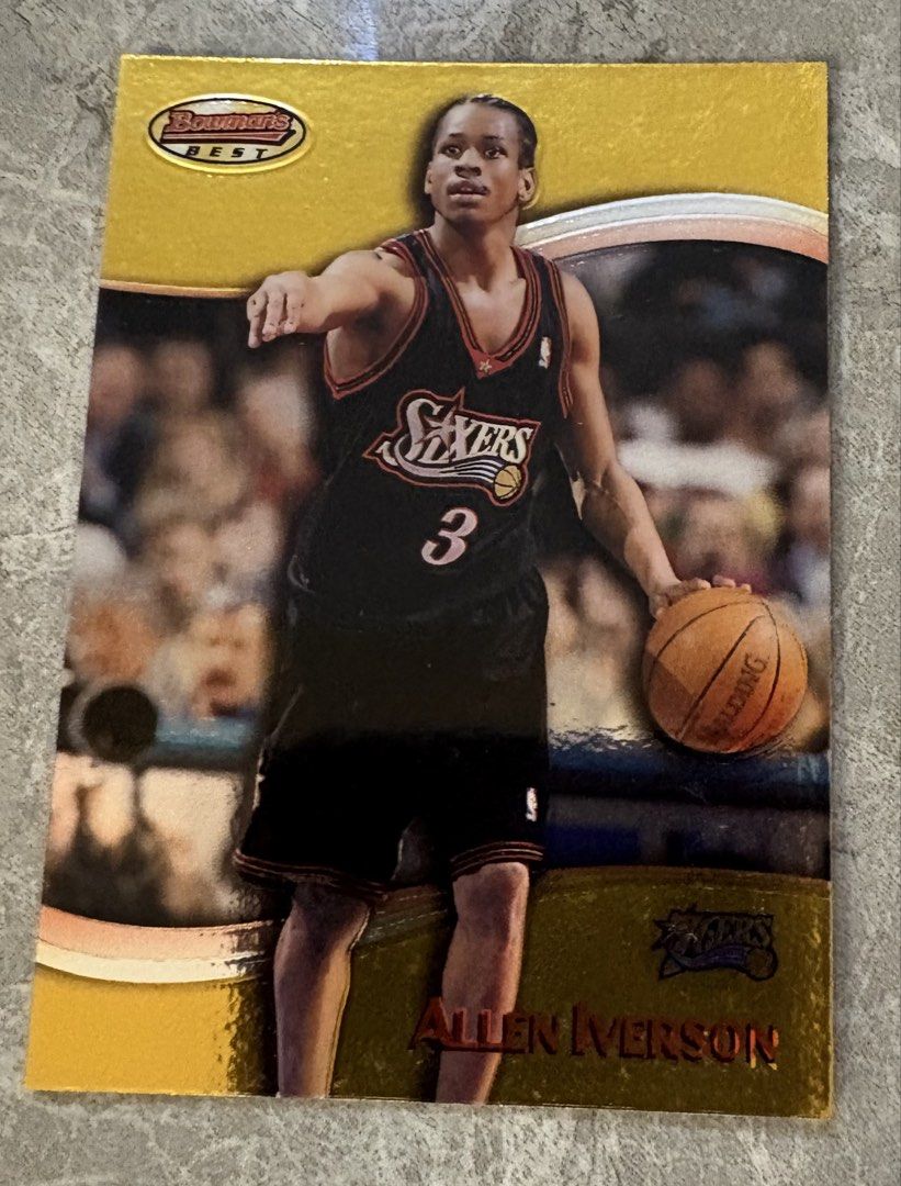Allen Iverson 10 (Category: Raw Singles) located in Manila. Submitted by steadycards80 (Listing ID 1464149544, Image 1). Description: eBay comps @ $9.95 and rising.