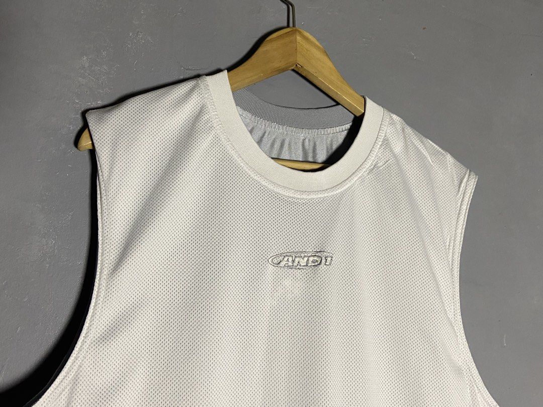 AND 1 reversible jersey (Category: Activewear) located in Cabuyao City. Submitted by chukz_x (Listing ID 1464536519, Image 3). Description: AND 1 reversible jersey Size : Large Dimes : 22W 29L Condition : Excellent Issue : none Price : 950 📍READY TO WEAR 📍Cabuyao Laguna.