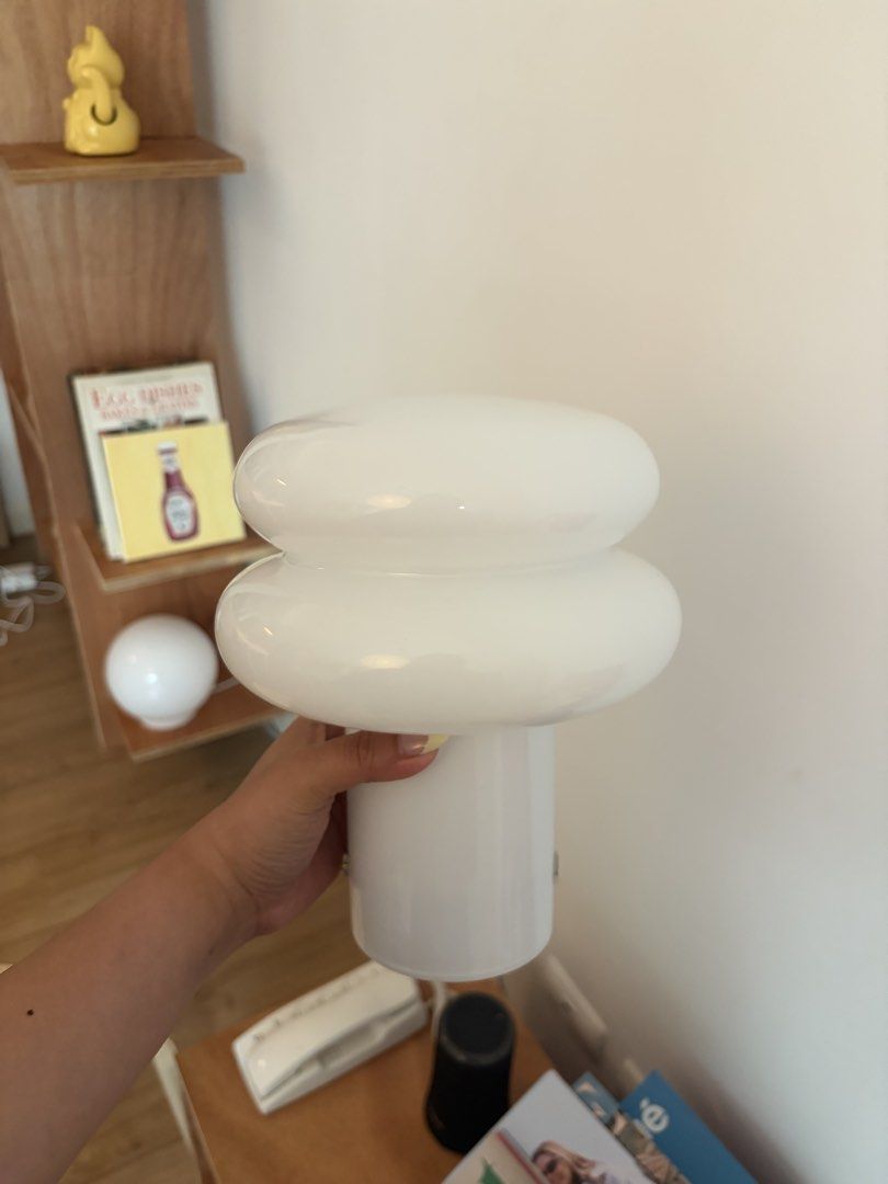 Anko mushroom lamp (Category: Lighting) located in Manila. Submitted by bellaasrt (Listing ID 1464418802, Image 2). Description: Bought from anko.