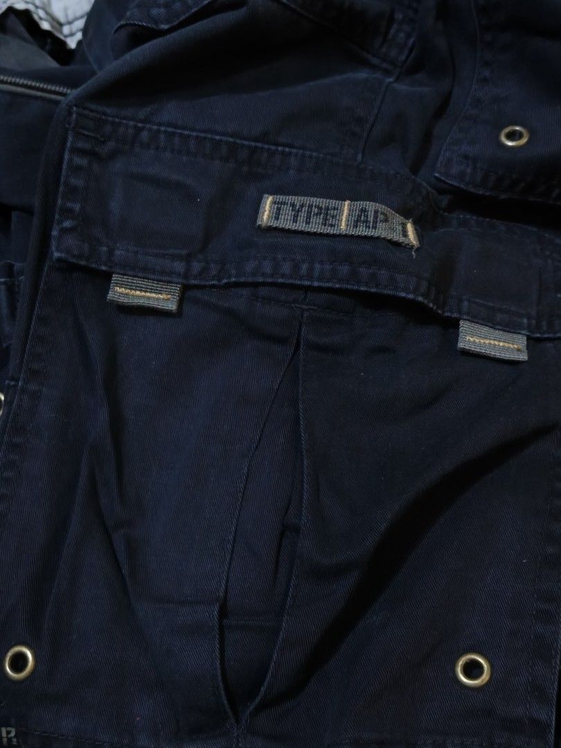 A.P. CO. Vintage Surplus Cargo Pants Type AP-1 (Category: Jeans) located in Baguio. Submitted by jbv.ph (Listing ID 1464363325, Image 3). Description: - Vintage A.P. CO. Cargo Pants - Model: AP-1 - Material: 100% Cotton - Origin: Made in South Africa - Size: 12 - Features: Multiple pockets with button and strap closures - Adjustable waist straps with buckle 24-26 length 35 *wala lang butones .