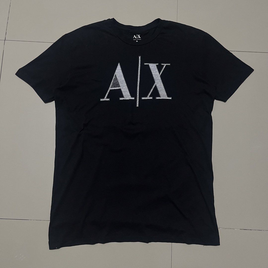 ARMANI EXCHANGE TEE (Category: Tshirts & Polo Shirts ) located in Manila. Submitted by balanse (Listing ID 1464509964, Image 2). Description: SIZE: XL ON TAG DIMES:23W X 30L EXCELLENT CONDITION. 9.9 HONEST COLOR RATE. NONE ANY ISSUE, CUT WASHTAG ONLY.