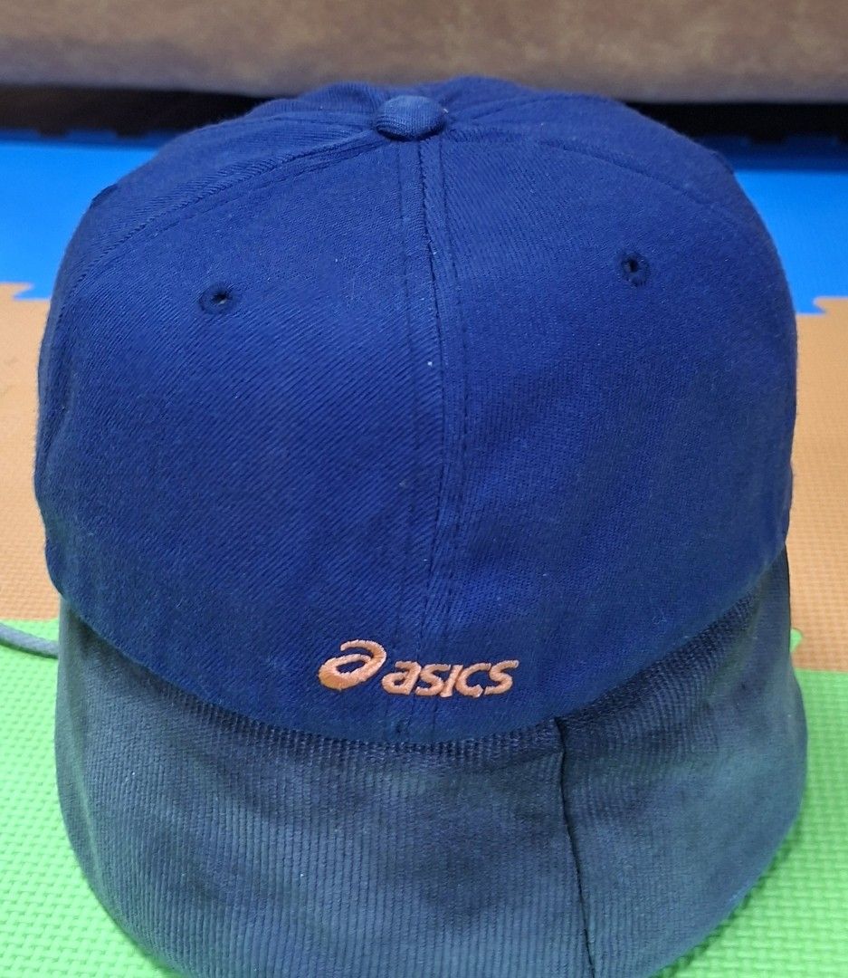 Asics Flexfit Baseball Cap Blue One Size (Category: Caps & Hats) located in Manila. Submitted by declutrredgoods (Listing ID 1464390057, Image 2). Description: - Blue Asics baseball cap - Flexfit technology for a comfortable, one-size-fits-most design - Features embroidered Asics logo on both front and back - Ideal for sports activities or everyday casual wear.