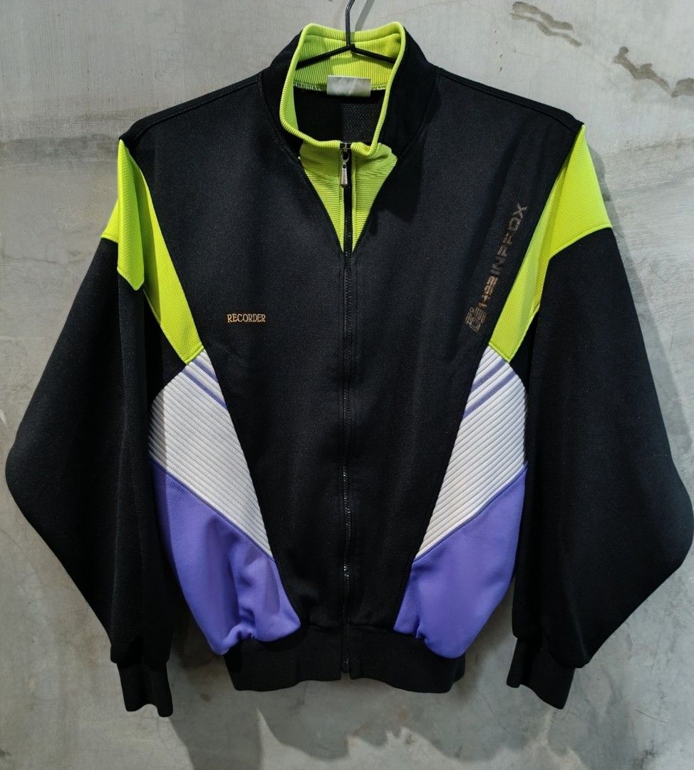 Asics Multi-colored Retro 90's Sport Jacket (Category: Coats, Jackets and Outerwear) located in Bacoor. Submitted by nineties_kid (Listing ID 1464456264, Image 2). Description: #-----# Asics Multi-colored Retro 90's Sport Jacket Size: Small Shoulder width: 18 inches Sleeve length: 22 inches Jacket width: 22 inches Jacket length: 26 inches _________________________ -Modes Of Delivery: J&T/Lalamove/ LBC (Cash on Pick-up/COD) -Meet-up (Bacoor Cavite