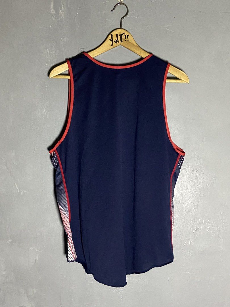 Asics O Jaspo Running Singlet (Category: Activewear) located in Cabuyao City. Submitted by chukz_x (Listing ID 1464536041, Image 2). Description: Asics O Jaspo Running Singlet Size : Medium Dimes : 20W 27L Condition : Excellent Issue : none Price : 850 📍READY TO WEAR 📍Cabuyao Laguna.
