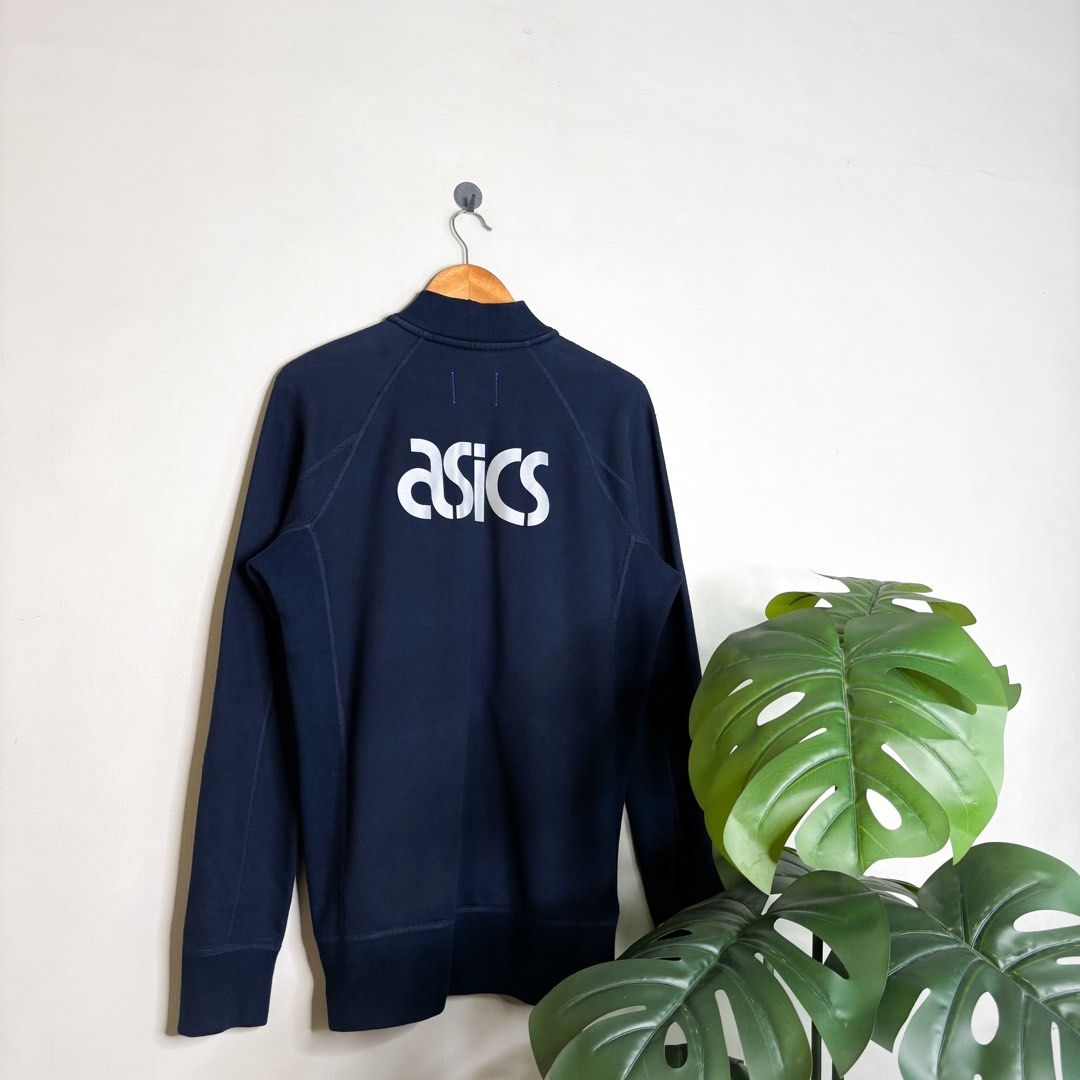 Asics x Reigning Champ | Bomber Jacket. (Category: Coats, Jackets and Outerwear) located in Manila. Submitted by bypiecesandstories (Listing ID 1464481438, Image 1). Description: Asics x Reigning Champ | Bomber Jacket. 799 PHP 🧡 Perfect Condition Can Fit — Small to Large Dimensions — W 22.5" L 29" An Asics x Reigning Champ jacket with a clean, sporty look and reflective detailing on the back. Versatile and easy to wear, it’s a great everyday lay