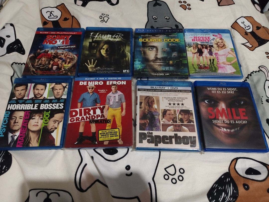 Assorted Bluray (Category: CDs & DVDs) located in Makati City. Submitted by spicefan05 (Listing ID 1464548076, Image 2). Description: 300 each.
