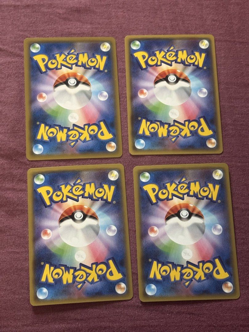 Assorted characters (Category: Raw Cards) located in Singapore. Submitted by samuel639 (Listing ID 1464424021, Image 2). Description: Tape bulu $6 each Tape lele $3.50 each Take all for $15.
