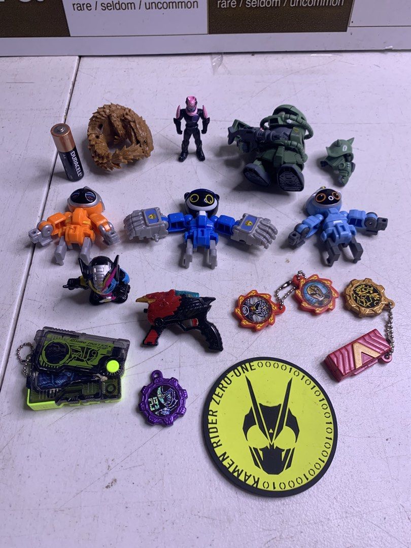 Assorted Kamen Rider Mini’s (Category: Kids Toys) located in Carmona. Submitted by bihira (Listing ID 1464389919, Image 1). Description: Assorted Kamen Rider Mini’s - WYSIWYG - Bundle.