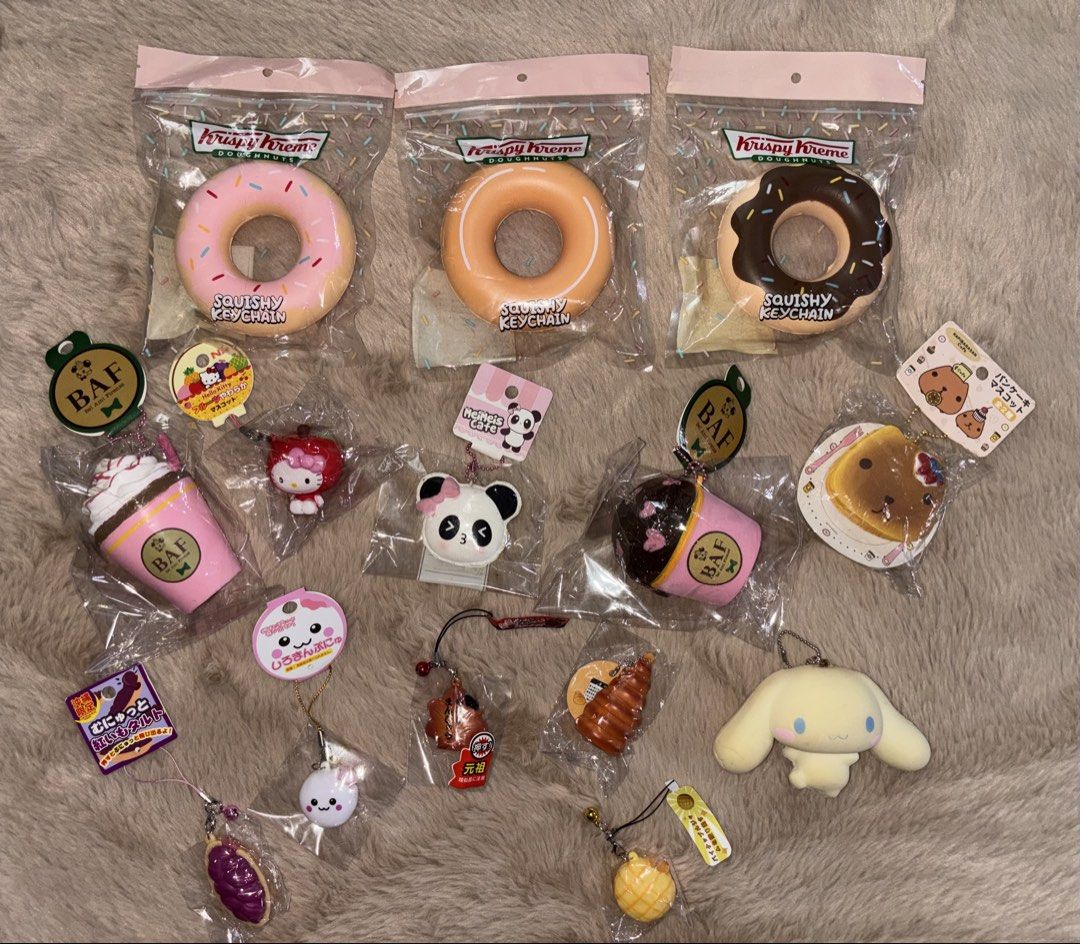 Assorted squishy (Category: Toy Figures) located in Singapore. Submitted by dhaniahstuff (Listing ID 1464436129, Image 1). Description: Pm for price!.