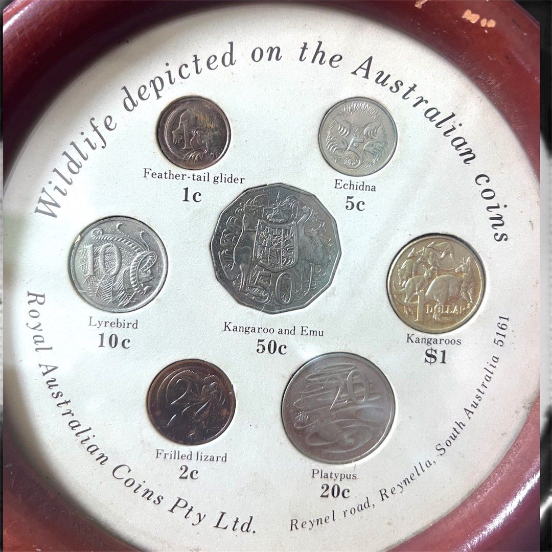 Australian coins native wildlife collection set (Category: Currency) located in Zamboanga. Submitted by lcomprendio26013 (Listing ID 1464433902, Image 2). Description: 2 👁PLEASE READ THE DESCRIPTION BEFORE YOU ORDER OR CHAT ME👍 AUTHENTIC collection of Australian coins featuring native wildlife produced by Royal Australian Coins Pty Ltd 7” diameter 📢pay today,ship out tomorrow 📢All picture posted are actual item that will you get 📢📢pg hnd aq