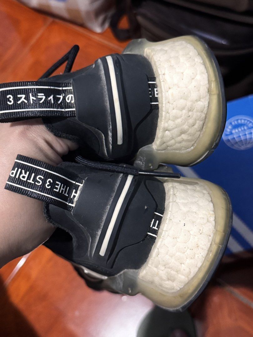 Authentic Adidas NMD V3 / CBLACK/FTWWHT (Category: Casual Shoes) located in Pasig City. Submitted by sdpii (Listing ID 1464480889, Image 2). Description: - Authentic adidas NMD V3 - Size: US 7 1/2, UK7, J255, CHN250 - With box - RFS: di na nagagamit - Pick up in Manila or meet up in Megamall - Slightly negotiable - With free shoe case (plastic).