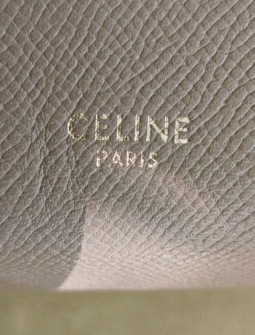 Authentic celine nano beltbag (Category: Luxury Bags & Wallets) located in Davao. Submitted by baghunterluxxe (Listing ID 1464446038, Image 3). Description: missing ang lock ng hardware sa loob as seen in last photo rubber linings sa long strap at some in handle.
