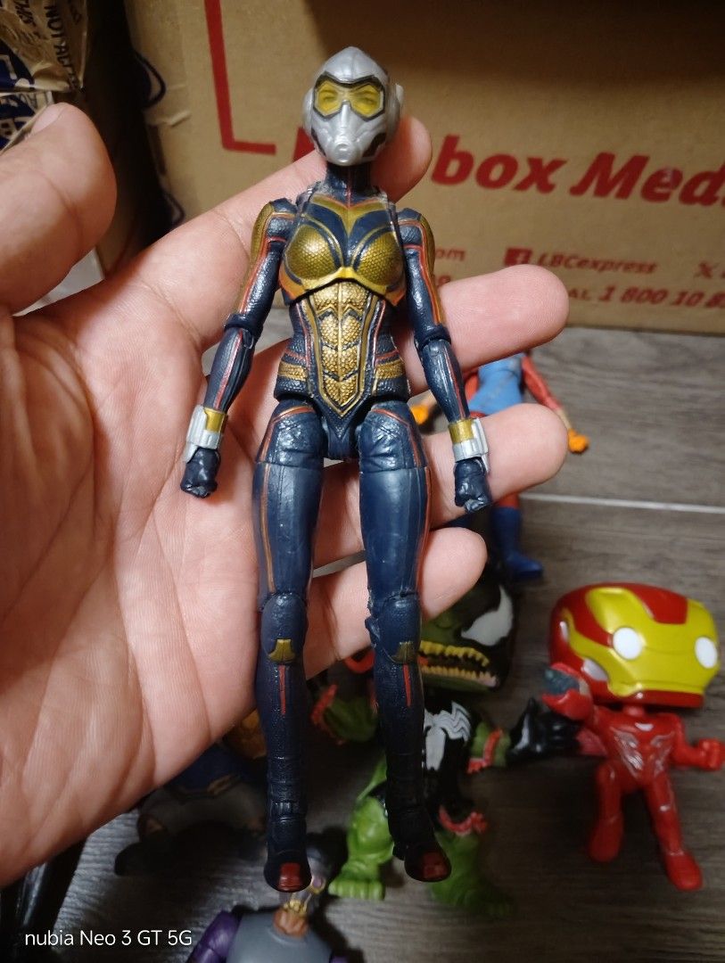 Authentic Hasbro Marvel Legends Wasp (Category: Action & Battle Toys) located in Mabalacat. Submitted by babyjamil1919 (Listing ID 1464536407, Image 1). Description: Authentic as is only.