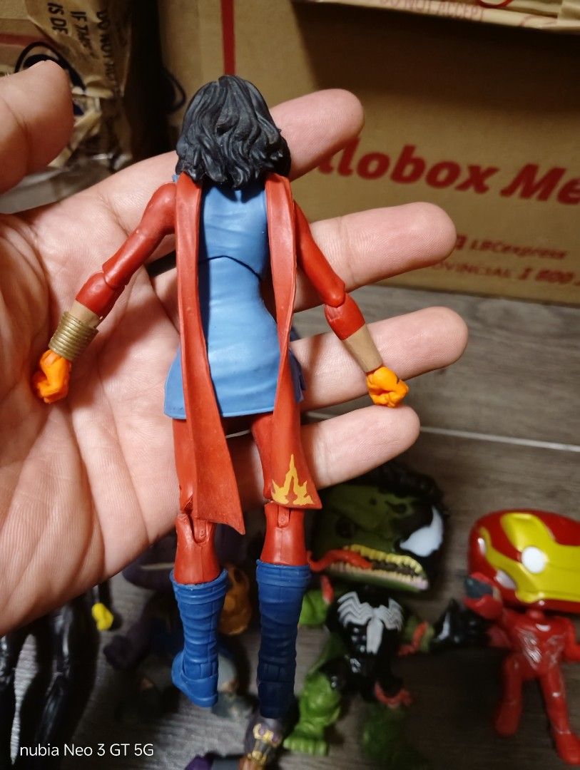 Authentic Hasbro Marvel Legends Gamerverse Ms. Marvel (Category: Action & Battle Toys) located in Mabalacat. Submitted by babyjamil1919 (Listing ID 1464536790, Image 2). Description: Authentic as is only.