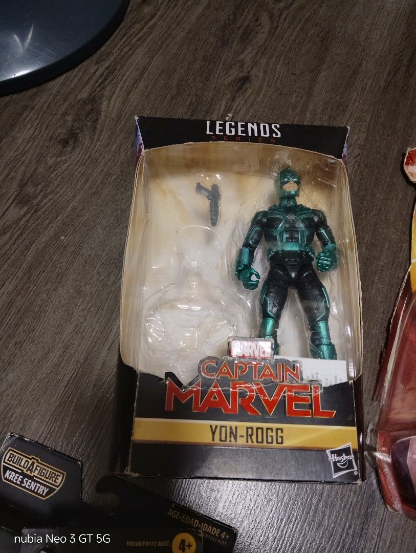 Authentic Marvel Legends Captain Marvel Yon-Rogg Action Figure (Category: Action & Battle Toys) located in Mabalacat. Submitted by babyjamil1919 (Listing ID 1464534649, Image 1). Description: Authentic issue loose legs lagyan nyo nlng ng tightening pen as is only.
