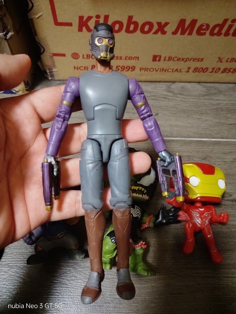 Authentic Marvel Legends What If...? T'Challa Star-Lord (Category: Action & Battle Toys) located in Mabalacat. Submitted by babyjamil1919 (Listing ID 1464536115, Image 1). Description: Authentic as is only.