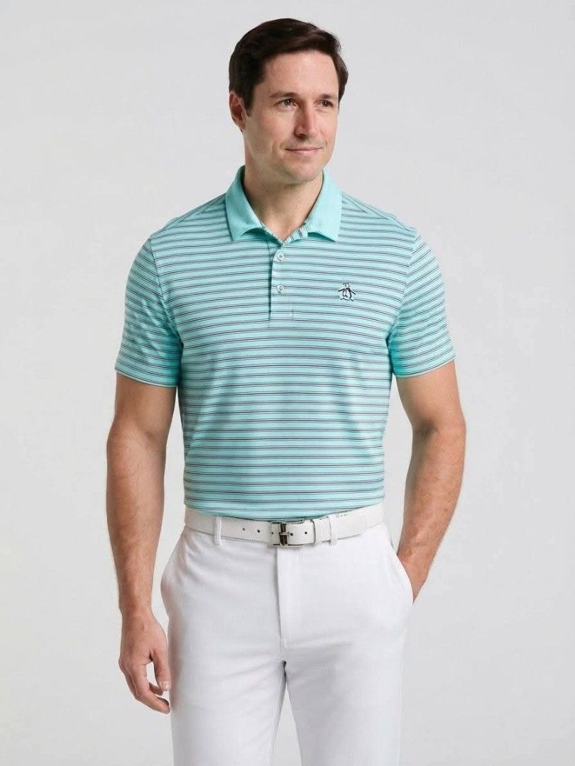AUTHENTIC PENGUIN PERFORMANCE POLO SHIRT,Original Price Php 6,000 (Category: Formal Shirts) located in Arayat. Submitted by angels_closet247 (Listing ID 1464501301, Image 1). Description: Actual size using inches Armpit to Armpit/21 Lenght/28.5 fittings is Large Excellent Condition, Issue:0 Message if you have any other question about sizing. We do shipping nation wide I'm also open for video call so that you can see the item you 're interested t
