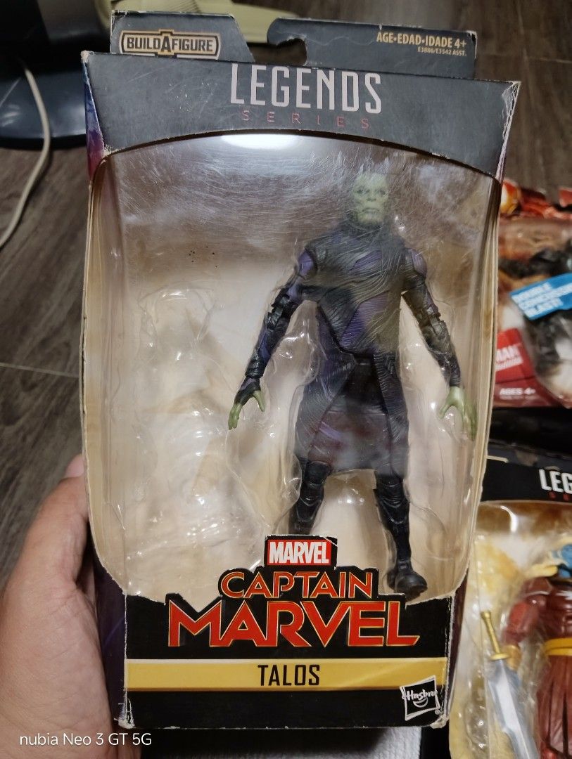 Authentic the Hasbro Marvel Legends Captain Marvel Talos Action Figure (Category: Action & Battle Toys) located in Mabalacat. Submitted by babyjamil1919 (Listing ID 1464532699, Image 1). Description: Authentic as is only.