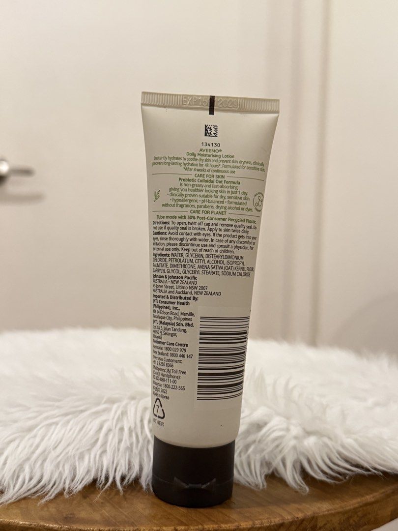 Aveeno daily moisturizing lotion (Category: Body Care) located in Quezon City. Submitted by quirksandcurls (Listing ID 1464539689, Image 2). Description: .