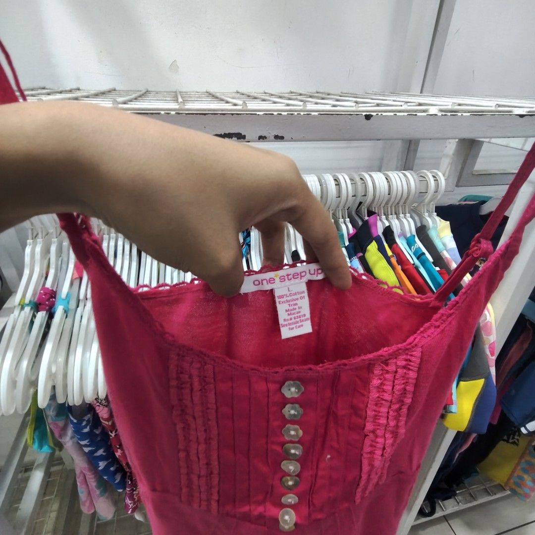 Babydoll Pink Top (Category: Sleeveless) located in Cavite. Submitted by fairolita_01 (Listing ID 1464385687, Image 2). Description: Xs-M.