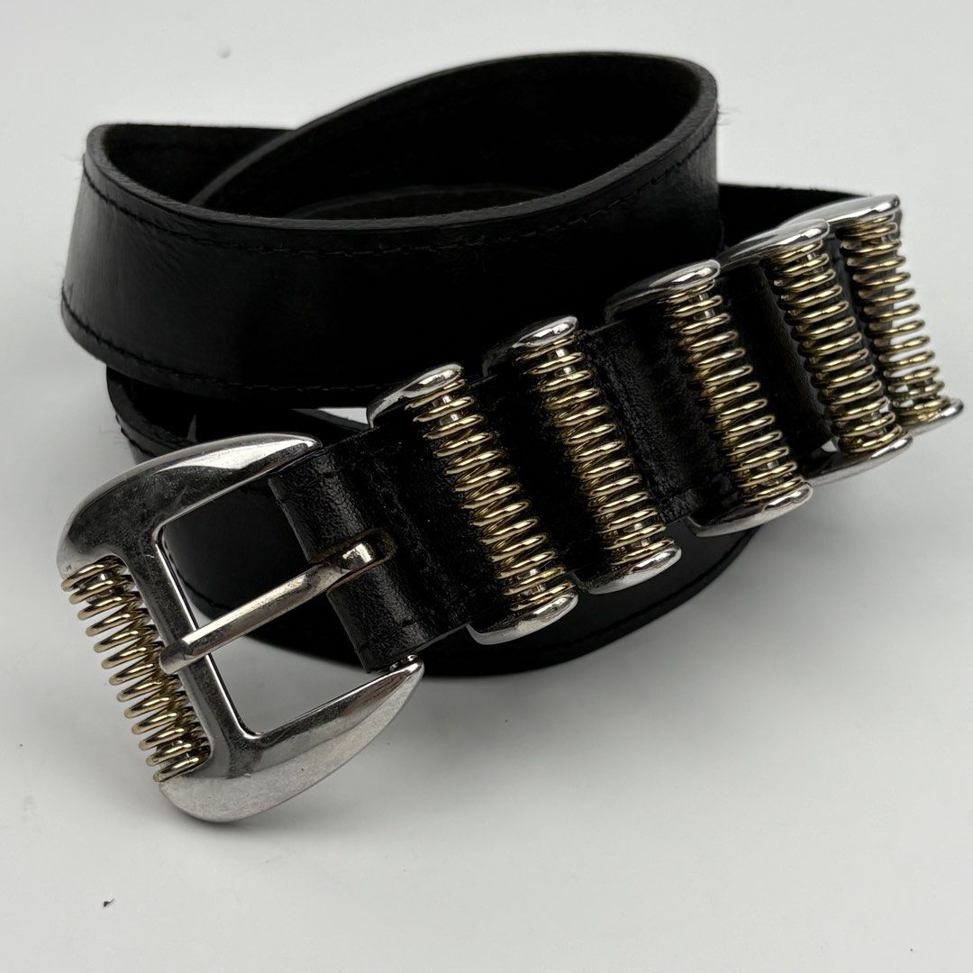 Balmain - Christophe Decarnin - Spring Leather Belt Alternative (Category: Belts) located in Bacolod City. Submitted by cast.archives (Listing ID 1464528026, Image 3). Description: Balmain - Christophe Decarnin - Spring Leather Belt Alternative Length: 41" Waist: 30" - 36" Condition: Very good Flaw: Sign of used.