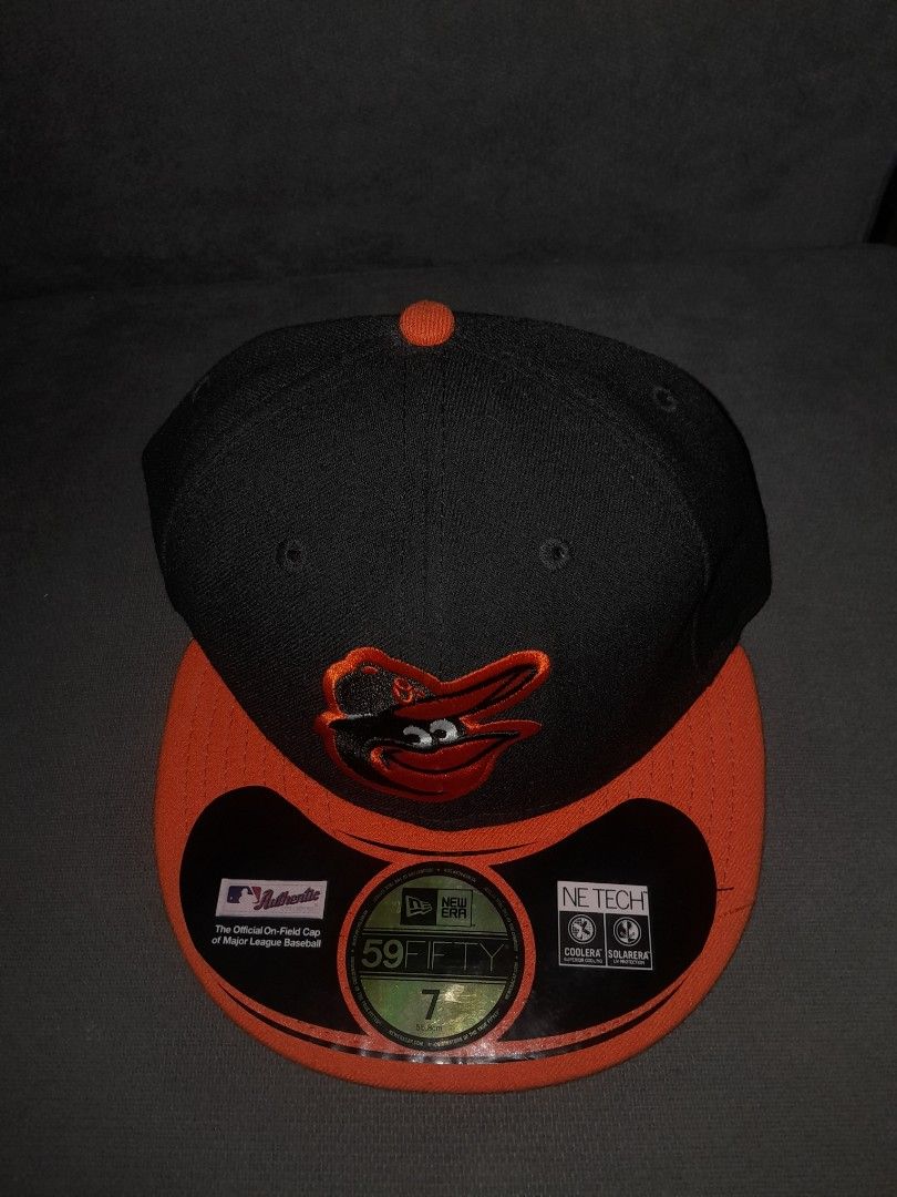 BALTIMORE ORIOLES NEW ERA CAP (Category: Caps & Hats) located in Alburquerque. Submitted by zkethrifter (Listing ID 1464360042, Image 1). Description: Brand new size 7 55.8 cm made in USA DM!.