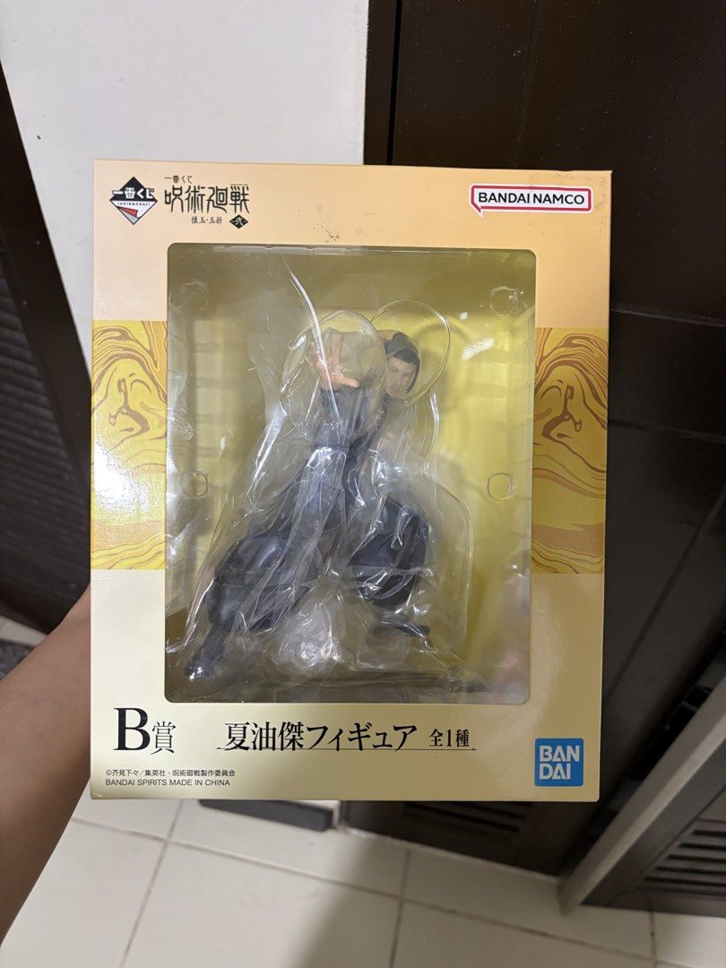 Bandai Suguru Geto Figure (Category: Figurines & Statues) located in Paranaque City. Submitted by kaaatelyn (Listing ID 1464550232, Image 2). Description: - bandai ichiban kuji prize b - brand new, in box.