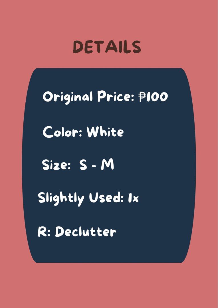 Barbara Top - White & Red Orange (Category: Blouses) located in Manila. Submitted by blairwinter (Listing ID 1464533552, Image 3). Description: Get 2 for ₱180.