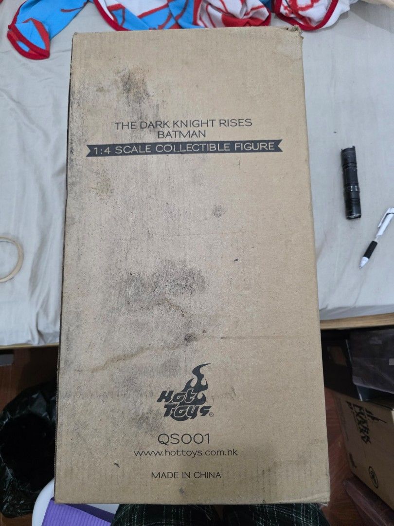 BATMAN TDKR 1:4 (Category: Figurines & Statues) located in Manila. Submitted by everyallmustgo (Listing ID 1464554909, Image 2). Description: NEGOTIABLE.