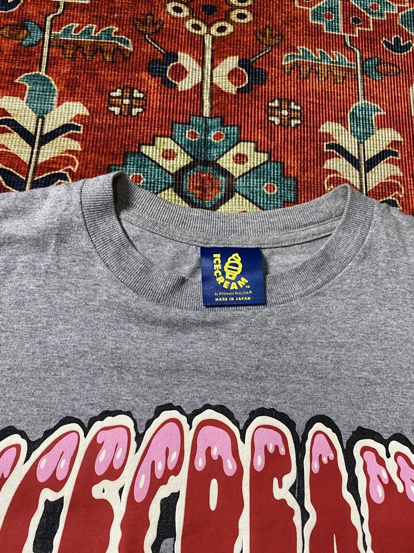 BBC ICECREAM VINTAGE TEE (NIGO RELEASE) (Category: Tshirts & Polo Shirts ) located in Antipolo. Submitted by asiansnot613 (Listing ID 1464484823, Image 2). Description: wts billionaire boys club icecream vintage tee 18x23 | used - good 1.6k authentic / 🇯🇵 release dm for more details. antipolo city, rizal 📌.