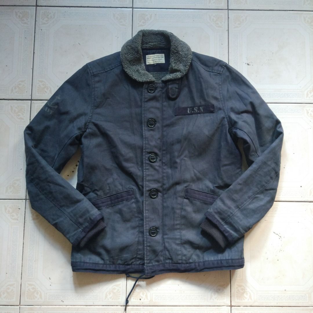 Beams N-1 Deck Jacket S (Category: Coats, Jackets and Outerwear) located in Pasay City. Submitted by denimdude.ph (Listing ID 1464439405, Image 1). Description: .