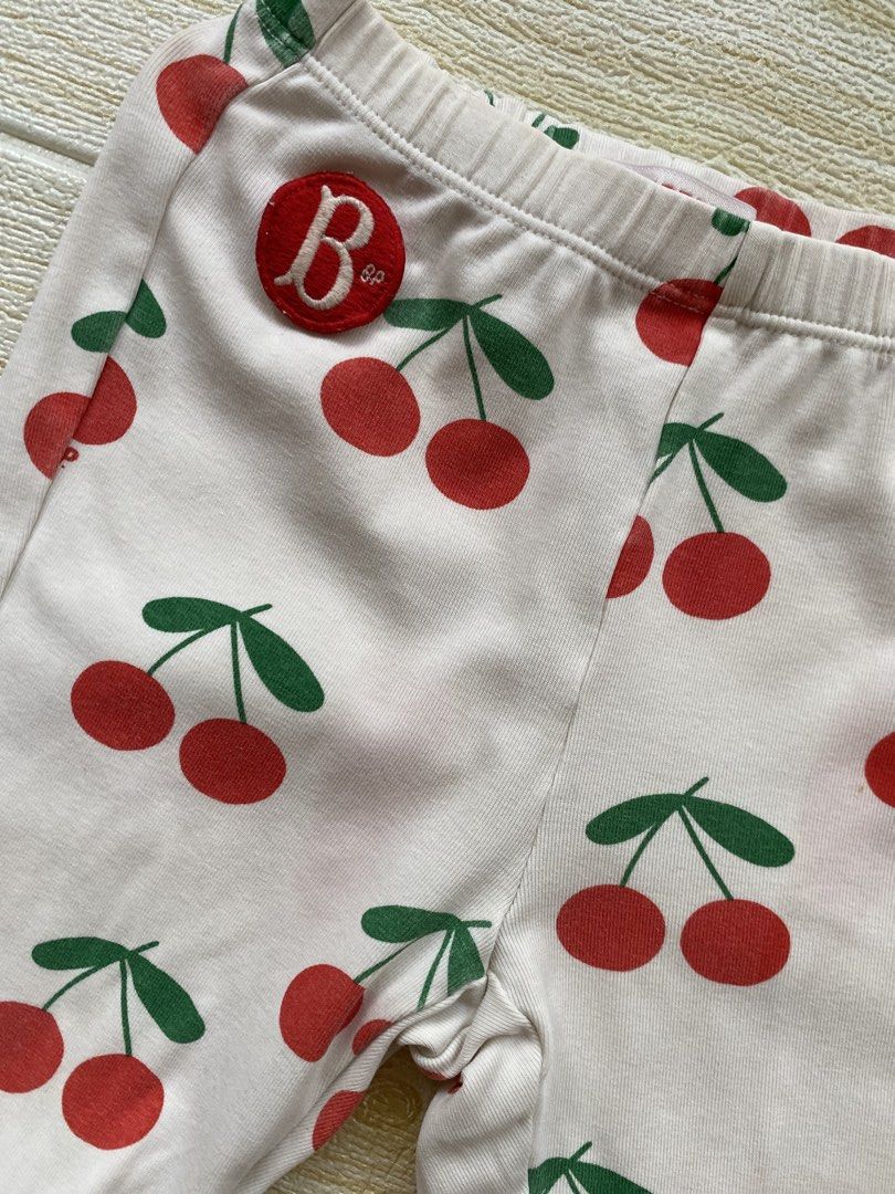 Bebe de Pino cherry pants (Category: Babies & Kids Fashion) located in Cebu City. Submitted by yjainani (Listing ID 1464375979, Image 2). Description: These are Bebe de Pino pants featuring a cute cherry pattern.