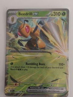 Beedrill ex 3, Toys & Collectibles, Trading Cards, Raw Singles on Carousell