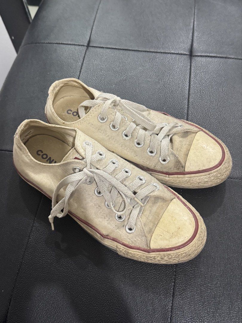 Beige Classic All Star Converse Sneakers (Category: Sneakers) located in Manila. Submitted by isaybelecloset (Listing ID 1464534984, Image 1). Description: .