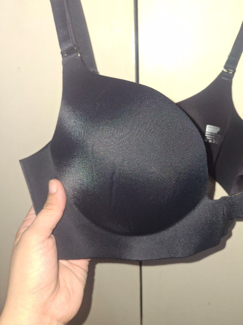 BENCH/ Black Seamless Padded Bra 36C (Category: Undergarments & Loungewear) located in Imus. Submitted by shop_cavite (Listing ID 1464512078, Image 3). Description: - Brand: Bench - Type: Padded Bra - Size: 36C - Condition: Brand new with tags attached - Original Price: P379.75 Location: Imus, Cavite.