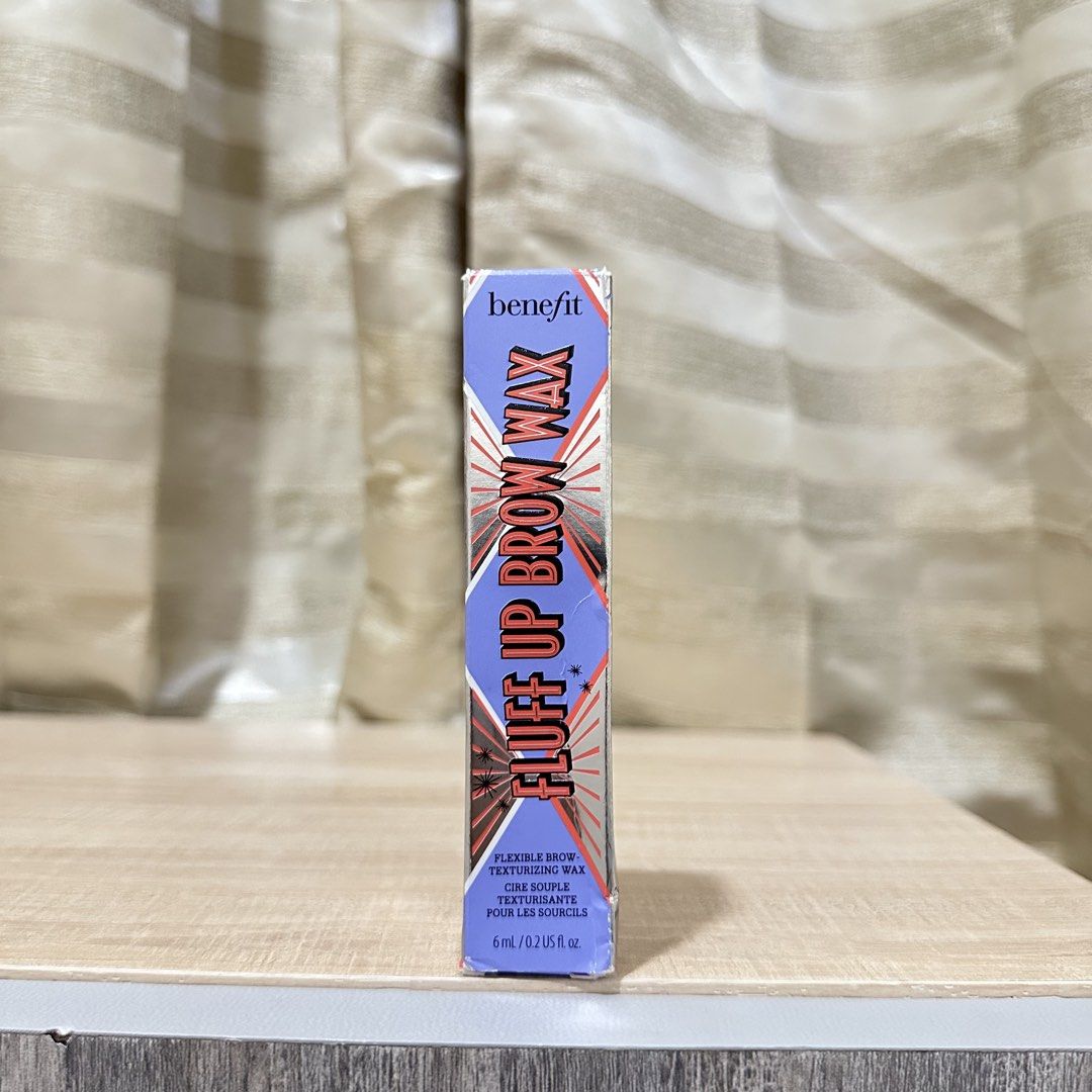 Benefit Fluff Up Brow Wax Flexible Brow Texturizing Wax (Category: Makeup) located in Paranaque City. Submitted by changingclassic (Listing ID 1464471600, Image 1). Description: Achieve fluffy, feathered brows with ease. - Flexible texturizing wax for a natural look. - Waterproof formula for long-lasting wear. - Holds brows in place for up to 12 hours. - Simple and quick to apply..