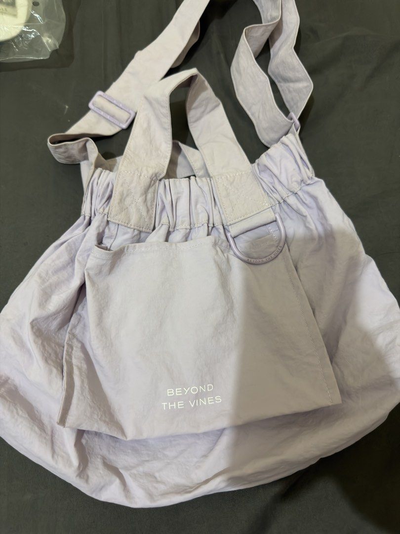 Beyond The Vines XS dumpling Bag Lilac (Category: Shoulder Bags) located in Calamba. Submitted by nes_936 (Listing ID 1464520968, Image 2). Description: Used only once No issues on hardware Slight discoloration on straps/handle part .